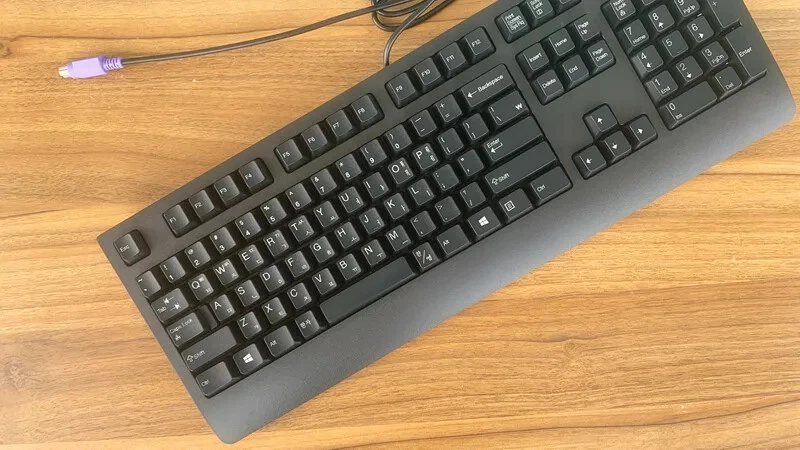 New Korean Replacement PS2 SK8817 keyboard For Lenovo  SK8827 USB keyboard - Image 2 of 4