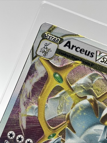 Arceus VSTAR - (Metal Card) 123/172 Pokemon TCG Arceus UPC Holo (2022) - Picture 2 of 23