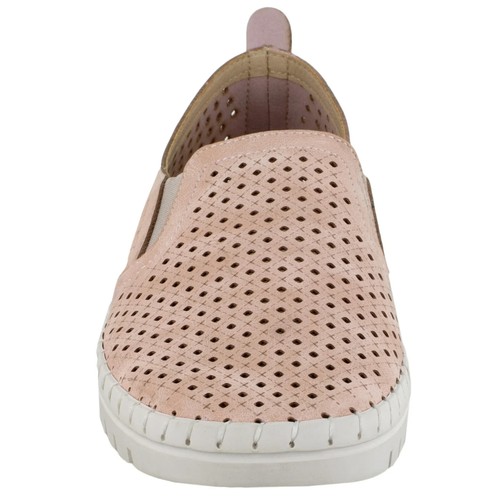 Easy Street Women's Fresh Comfort Slip On Sneaker / Blush / Size 6.5 Wide - Picture 6 of 6