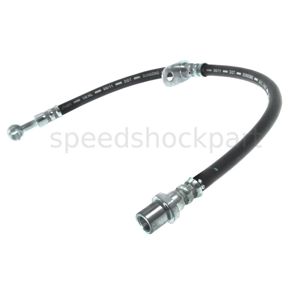 Комплект переднего заднего тормоза гидравлический шланг подходит для Subaru Impreza 2002 2003 2005 2006 годов выпуска - Изображение 2 из 4