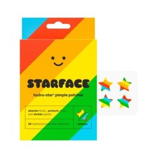 Starface Rainbow Stars, Hydrocolloid Pimple Patches, 32 count