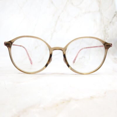 Jill Stuart Eyeglasses Frame JS0200612C Women's Brown Pink Full