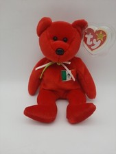 Ty Beanie Babies Osito the Red Mexico Teddy Bear 9