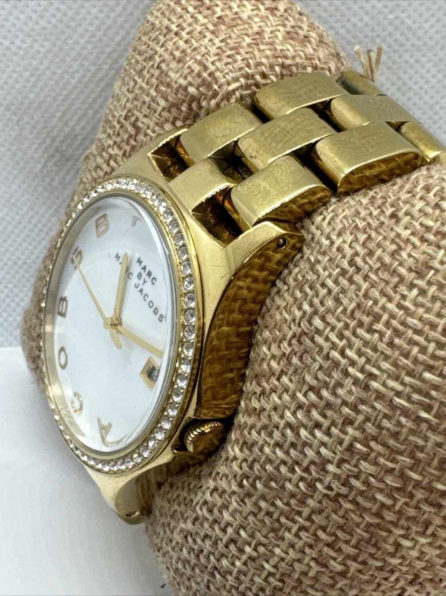 Marc Jacobs MBM3045 Women's Gold Stainless Steel Analog Dial