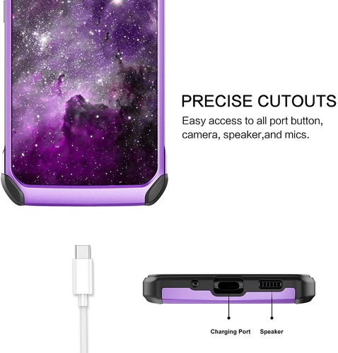 Per Samsung Galaxy S21/S22/S23/Ultra/Plus/S20 FE/S9 custodia ibrida antiurto - Foto 115 di 127