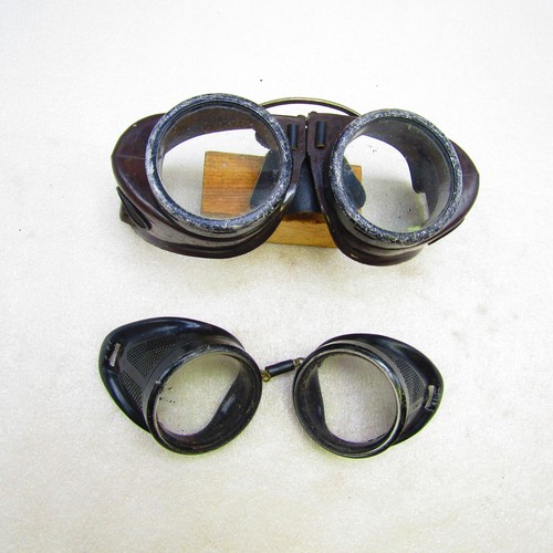 Vintage goggles by Wilson, two pair