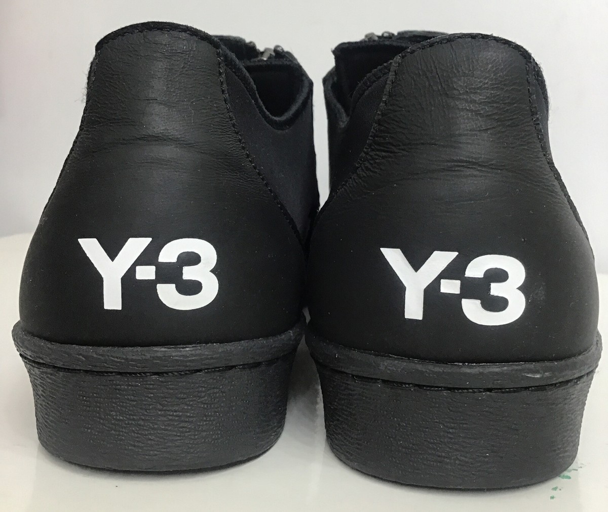 Yohji Yamamoto X Adidas Y-3 Men's Black Sneakers Super Zip Yohji Yamamoto X Adidas Y-3 Men's Black Sneakers Super Zip