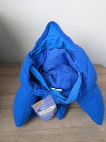 Sonic The Hedgehog Costume Headpiece Fleece Hat Accessory & TShirt L Youth