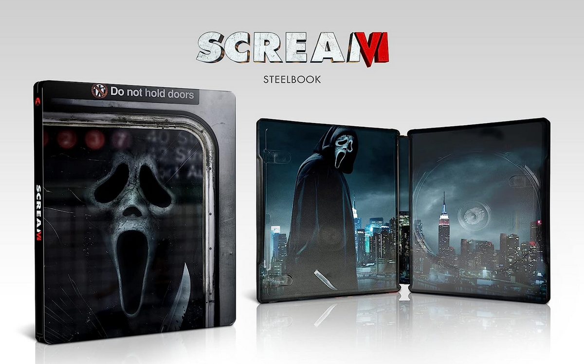 スクリームⅥ スチールブック 4K UHD + Blu-ray Scream 6 VI 4K Steelbook (4K UHD + Blu-ray + Digital Code