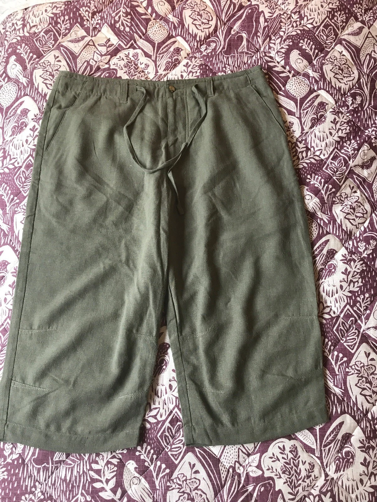 Rohan Mens Linen Shorts/ Cuttoffs Size 35/36