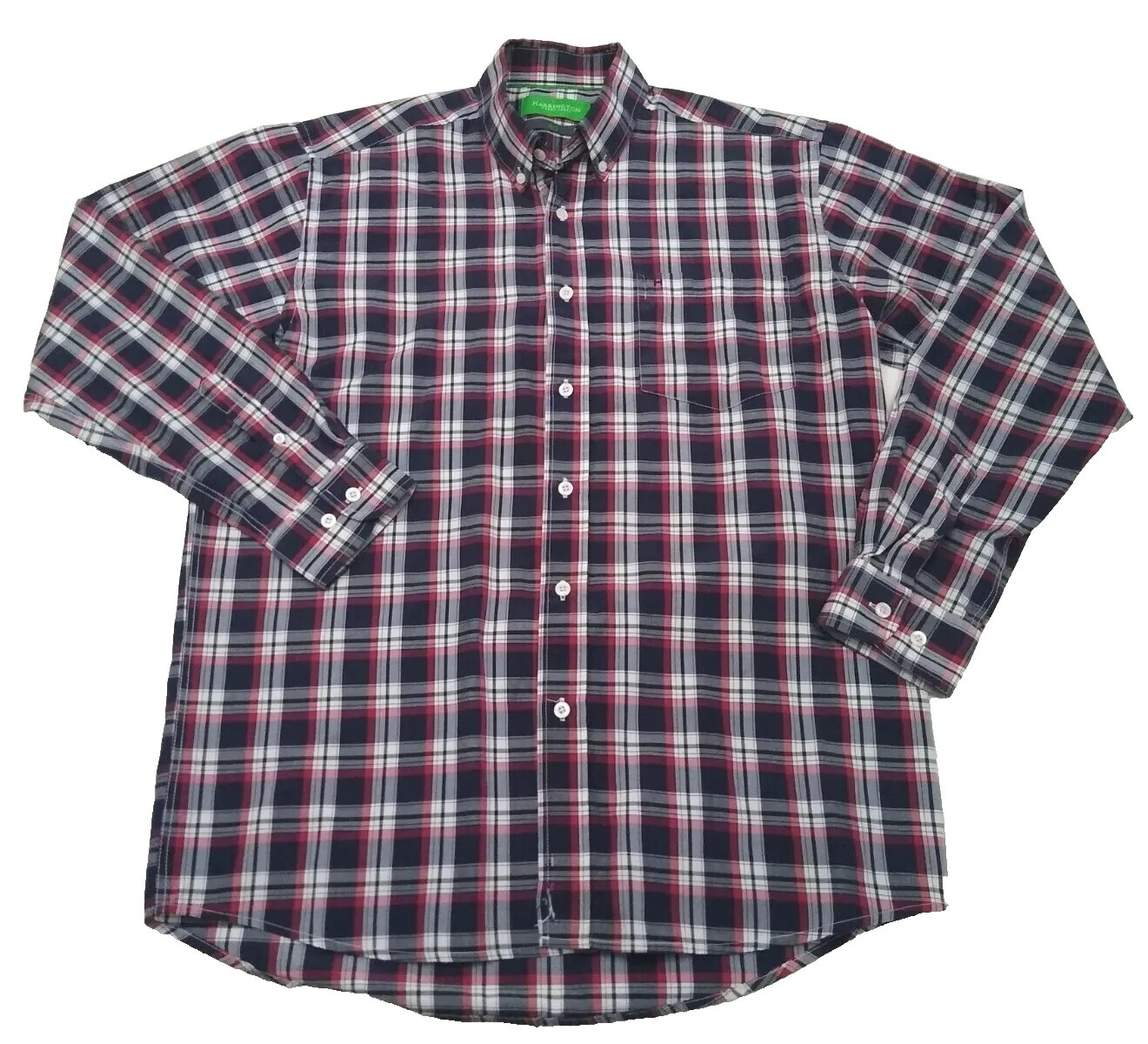 Harrington Regular Fit Camisas Informal Con Botones para hombres