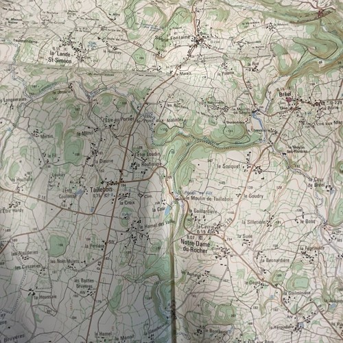 Athis-De-L’orne La Suisse Normande 1514 E Serie Bleue IGN Travel Road Map - Picture 15 of 20