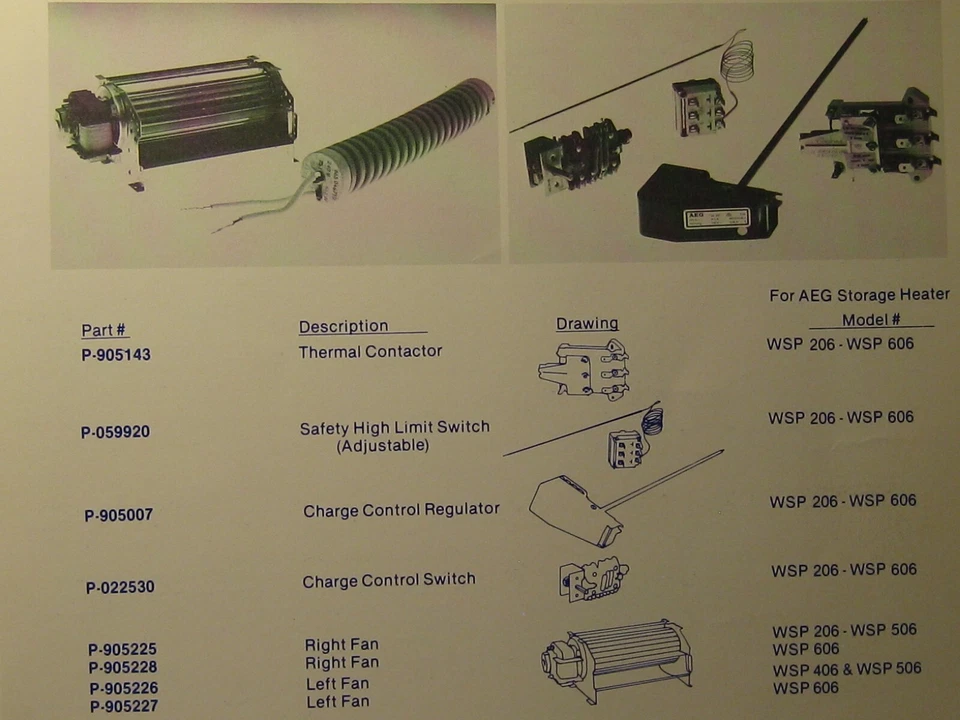 Regulador de control de carga de calentador de almacenamiento AEG (Telefunken) Foto 4 de 4