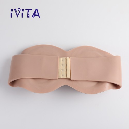 F Cup Silicone Breast Forms Bandeau For Transgender Crossdresser Big Boobs - Picture 4 of 12