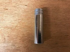 OL Snap-On Tools 1/2" Drive 12pt 5/8" SAE Deep Chrome Socket USA S201 w/id