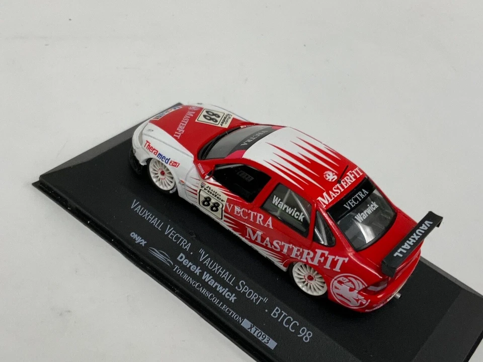 1/43 ONYX Vauxhall Vectra Dal 1998 Btcc Di Derek Warwick Auto #88 XT093 CS2192 - Immagine 4 di 4
