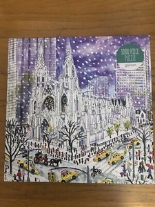St. Patrick’s Cathedral Galison 1000 Piece Puzzle By Michael Storting