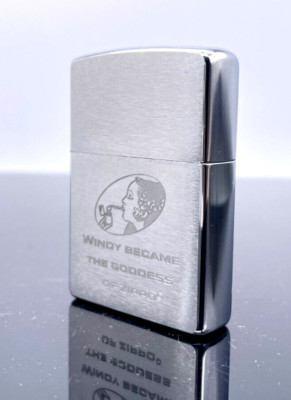 Zippo Feuerzeug WINDY Lady became Godess of Zippo Lasergravur von 2002