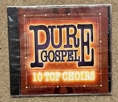 PURE GOSPEL - 10 TOP CHOIRS 1998 BMG CD - New Sealed