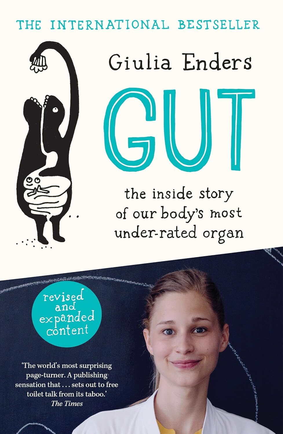 Gut: new revised and expanded edition book By Giulia Enders, Paperback NEW