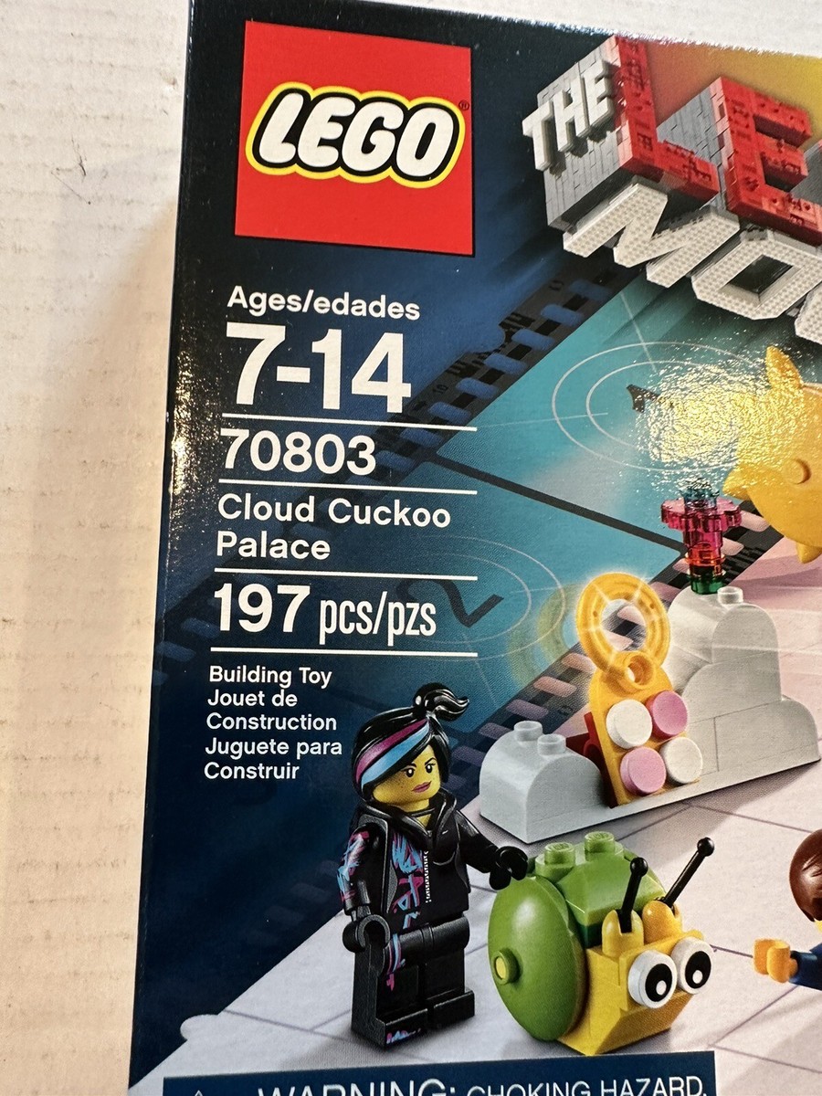 Lego #70803 - CLOUD CUCKOO PALACE Lego Movie, 197 Pieces - New 