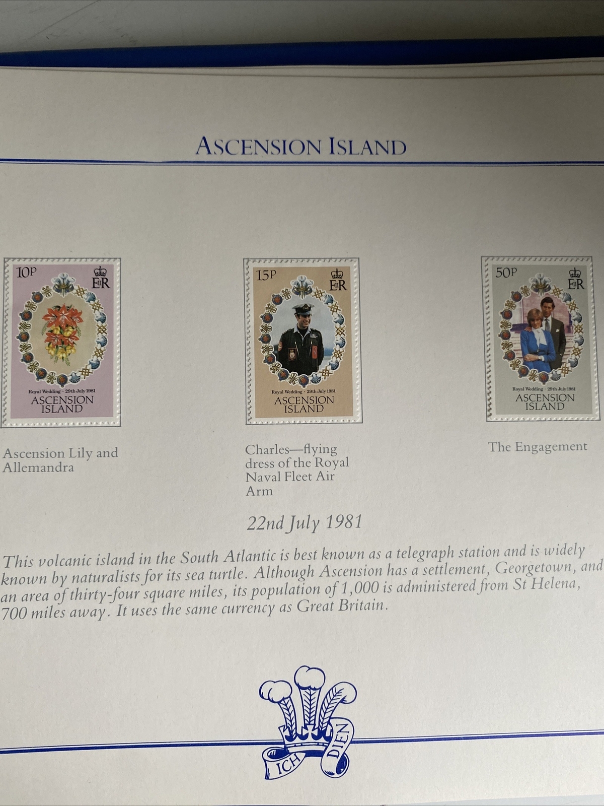 Royal Wedding 1981 Stamp Album (ref247) eBay