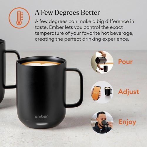 Ember Mug 2 - Smart Temperatur Control Becher für das perfekte Heißgetränk - Bild 5 von 8