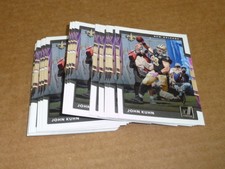 2017 Panini Donruss JOHN KUHN BASE LOT OF 25 CARDS SAINTS #147