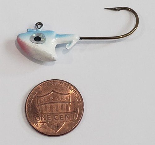 Señuelo de pesca Stand Up Jig Heads Bass Walleye 1/4, 1/8 oz 6 por paquete Erie Dearie - Imagen 31 de 31