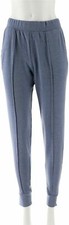 Cuddl Duds Comfortwear Jogger Pants-Navy Heather-Medium-A309683