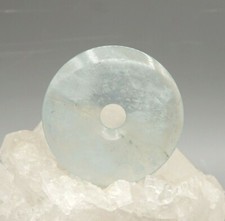 Aigue-Marine Pendentif Donut p…