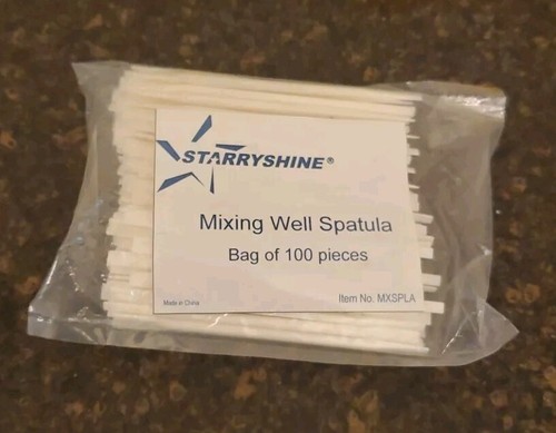 Spatola per cemento miscelazione dentale 500 pezzi plastica - Foto 2 di 3
