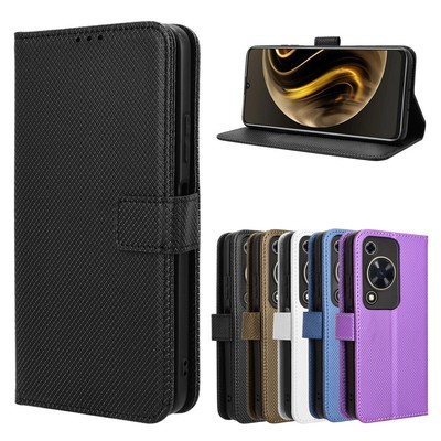 For Huawei Nova Y72 4G, Luxury Flip Leather Anti-slip Cover Wallet Stand Case