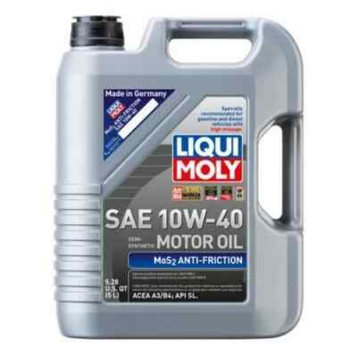 Liqui Moly MOTOR OIL Semi-synthetic MoS2 Antifriction SAE 10W-40 5.000 Liter