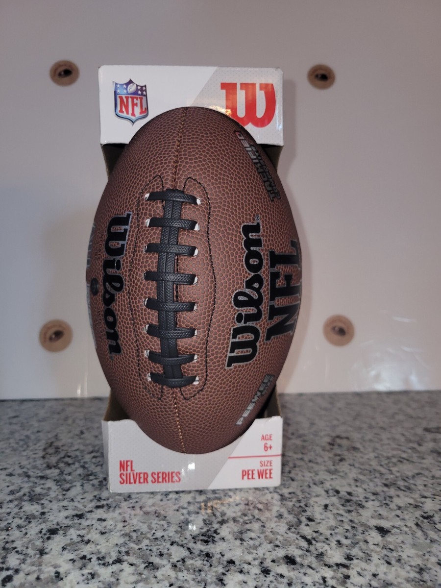 wilson pee wee football NFL SLIVER series | eBay