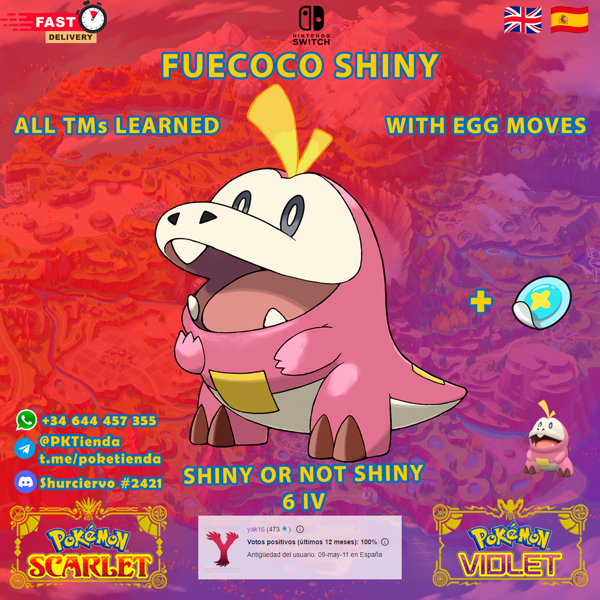 Get Liko's Sprigatito, Dot's Quaxly, And Roy's Fuecoco In Your Pokémon Scarlet Or Pokémon Violet - Foto 5