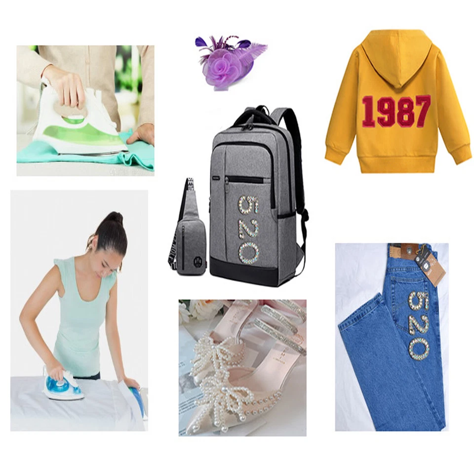 26/31x Brief Patch Patches Eisen auf Nähen auf Retro Alphabet Stickerei Kleidung - Bild 4 von 4