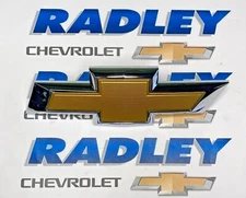 NEW GM OEM CHEVROLET FRONT BUMPER GRILL- EMBLEM BADGE NAMEPLATE GMC 23125928