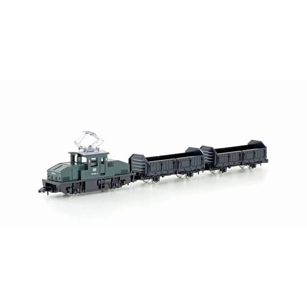 KATO by Lemke K105006   N Kit treno merci E-Lok BR 169 con 2 vagoni merci DB, EP