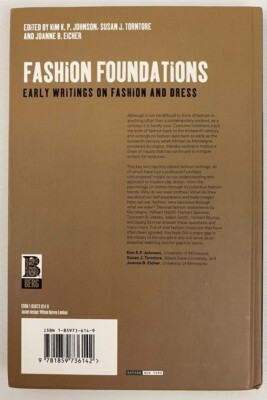 Fashion Foundations : Early Writings on Fashion and Dress Fashion Foundations : Early Writings on Fashion and Dress