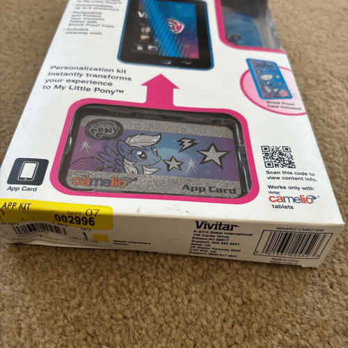 Vivitar Camelio My Little Pony Personalization Kit 2013 *New* - Picture 4 of 5