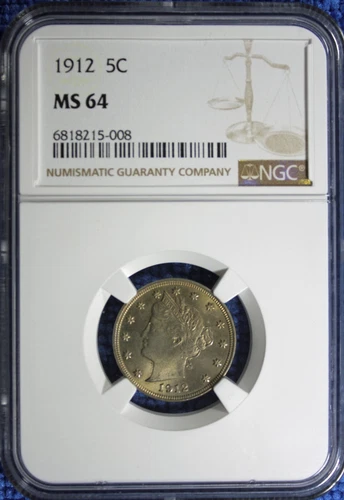 1912 LIBERTY NICKEL NGC MS-64 (2330571)
