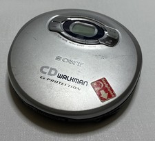 Sony CD Walkman Portable CD Player Discman D-EJ616CK For Parts or Repair