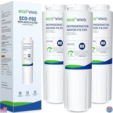 UKF8001 Refrigerator Water Filter 4 Pack, Compatible with Whirlpool, Kenmore,