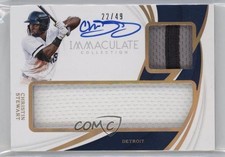 2019 Panini Immaculate Doubles Gold 22/49 Christin Stewart #D-CS Auto 1u6