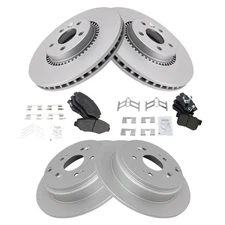 TRQ BKA35885 Disc Brake Kit For Honda CR-V 2012-2015 Front Rear 42510S9AE50