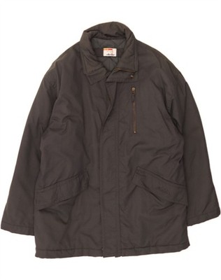 ELLESSE Mens Padded Jacket IT 50 Large Grey Polyester CW01