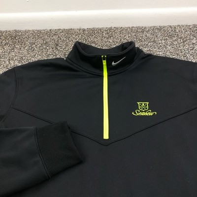 Seaview Golf Club Jacket Nike 1/2 Zip Tour Performance Therma Fit Mens Medium