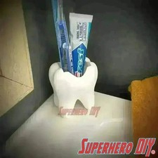 Tooth Shaped Bathroom Organizer Tooth Cup Toothbrush Holder