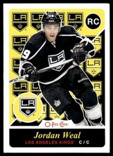 2015-16 O-Pee-Chee Update Retro Jordan Weal Rookie Los Angeles Kings #U36